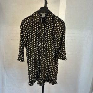 aalis Hong Kong Long Sleeve Ruffle Edge Romper 36